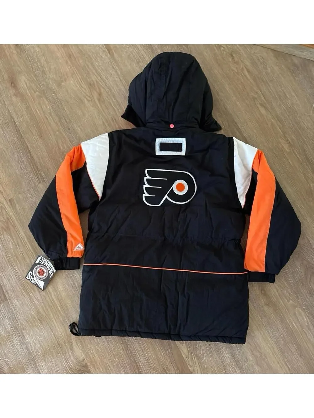 NWT Vintage Philadelphia Flyers NHL Hockey Jacket Coat Size Kids XL